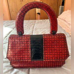 Dick Mueller, handmade leather purse